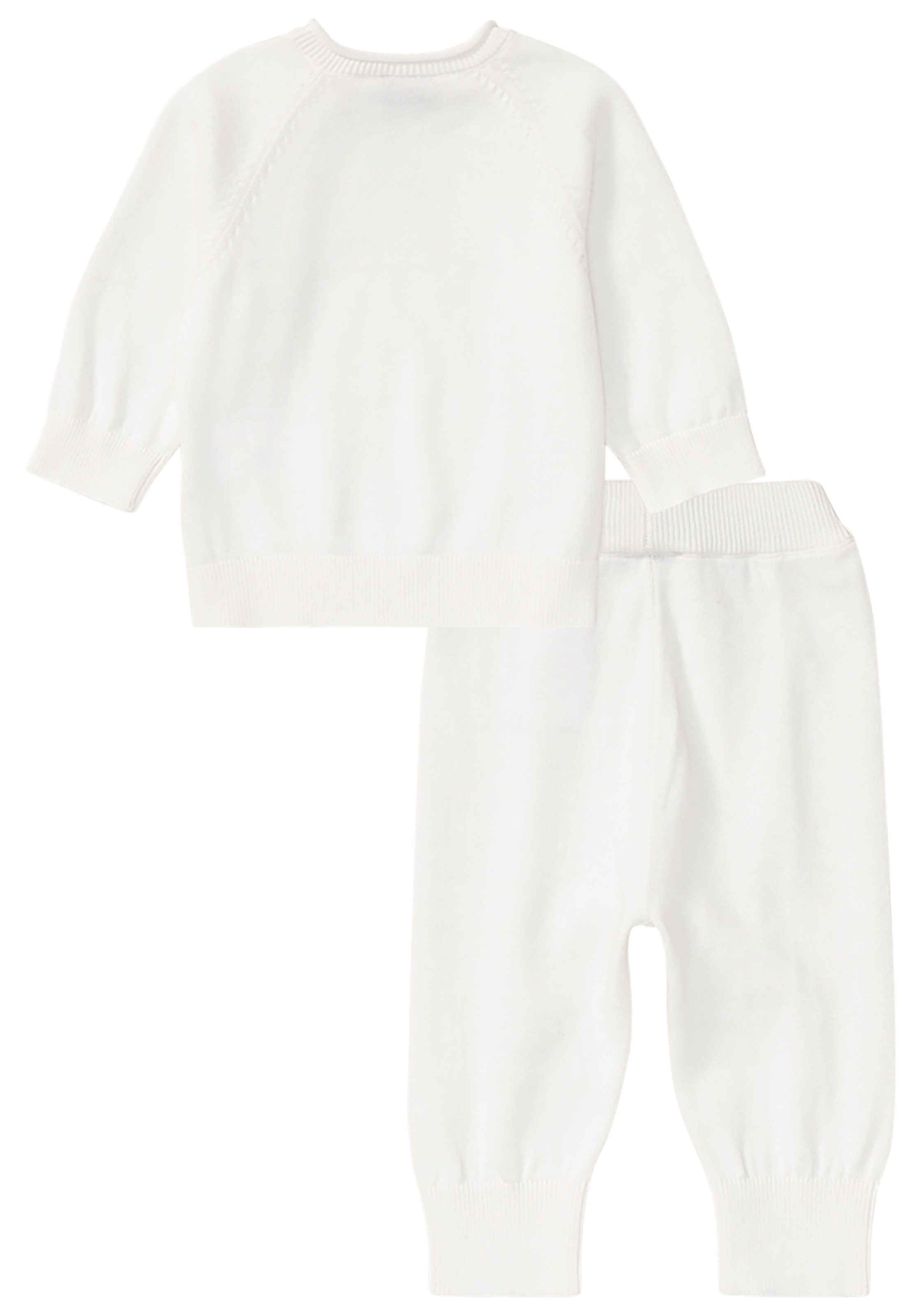 KIDSWORLD Neugeborenen-Geschenkset », 2tlg. Baby-Strickset - NEUE KOLLEKTION«, 2 Stk. , Baby-Strickset aus Bio-Baumwolle