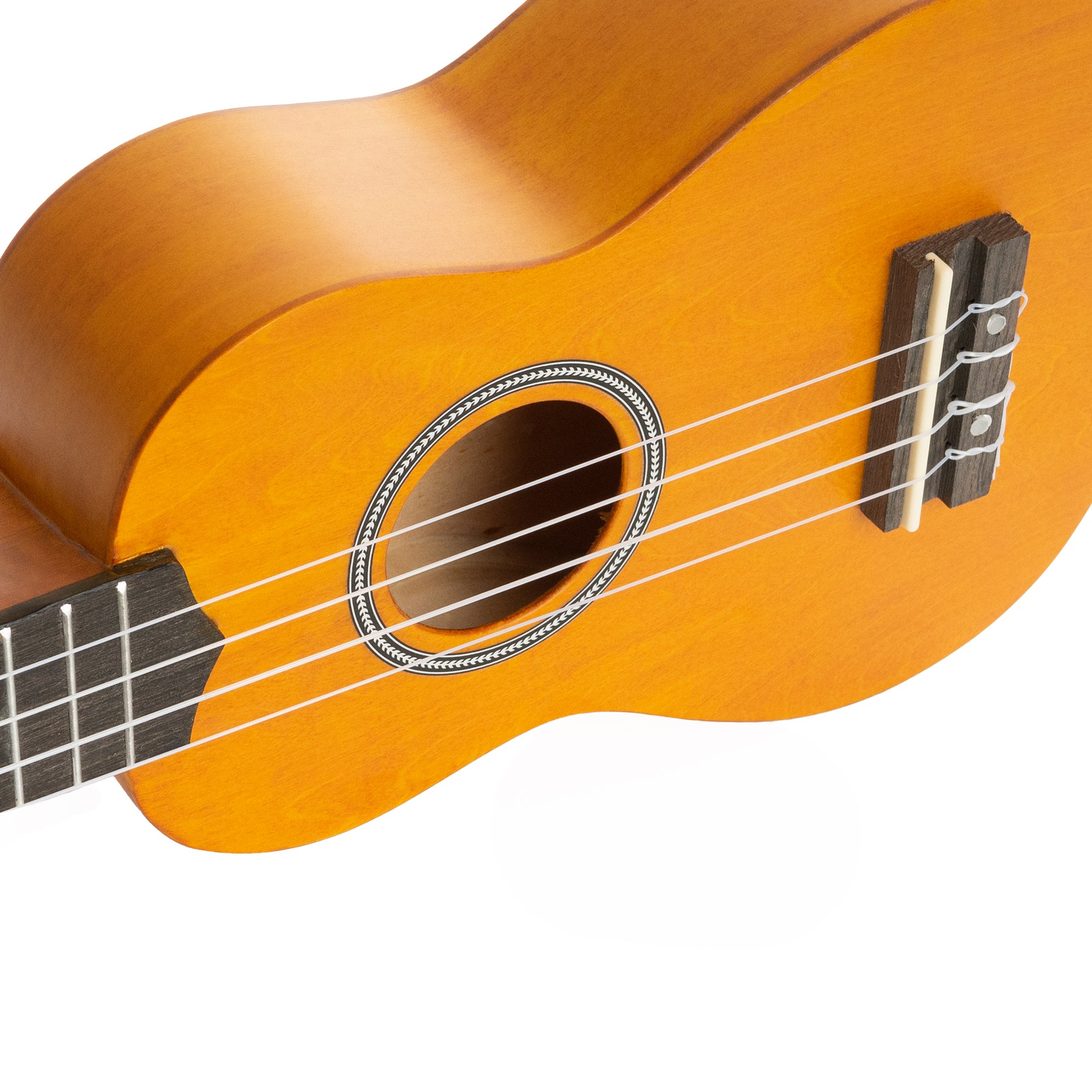 Cascha HH 3973 sopraan ukelele set geel (4-talig)
