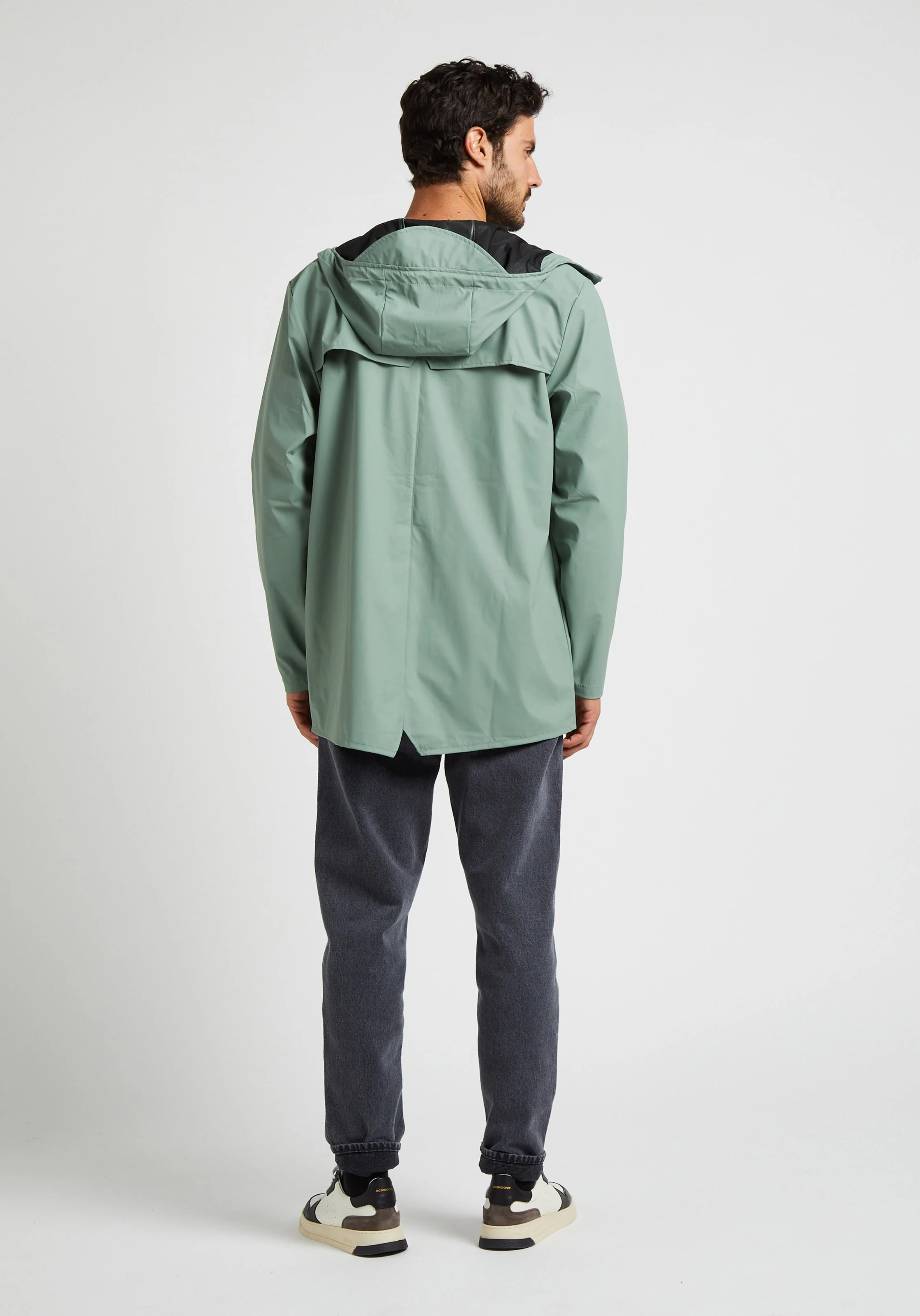 NATHANIEL - Tee-shirt col rond regular-fit imprimé en coton bio| Blanc