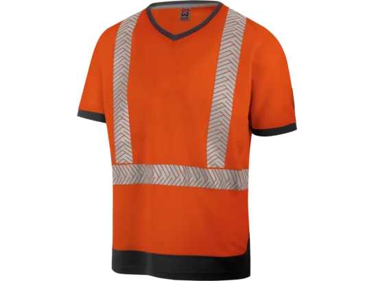Tee-shirt de travail haute-visibilité orange fluo Würth MODYF