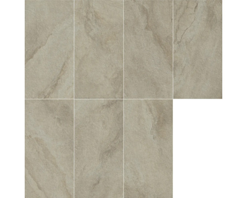 FLAIRSTONE porseleinen terrastegel Canyon beige gerectificeerde rand 120 x 60 x 2 cm