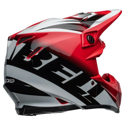Casque cross Bell MOTO-9S FLEX RAIL 2023 - Rouge