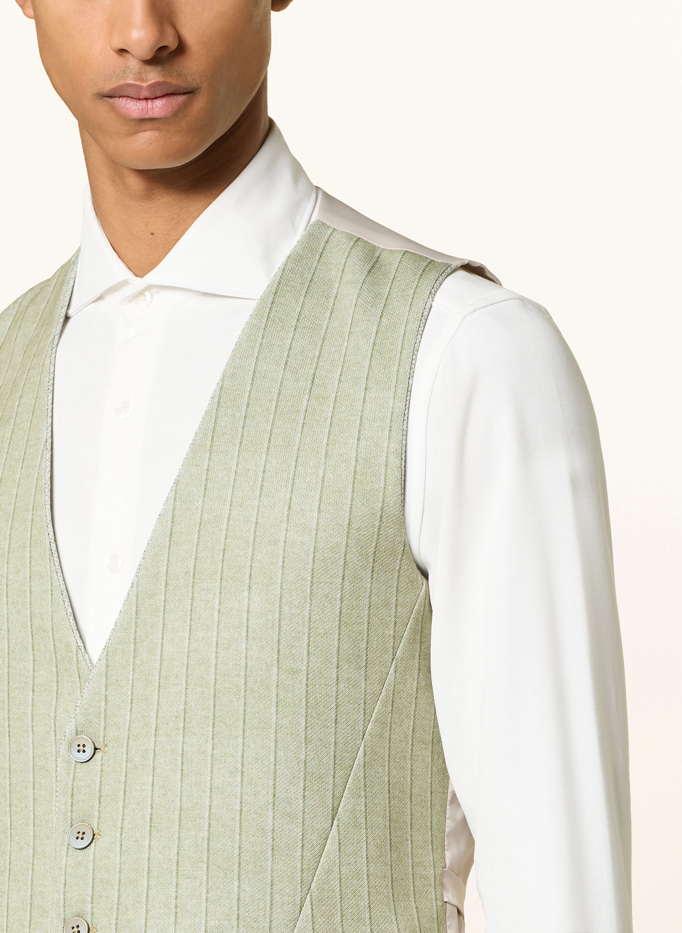 PAUL Anzugweste zum Wenden Extra Slim Fit aus Jersey