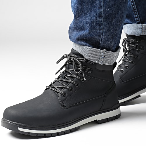 Baskets Gunter 32154PW Black Grey Dark