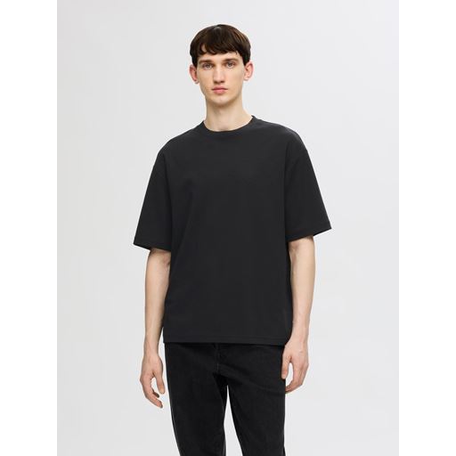 Selected Homme Oscar Loose T-shirt, Black, M
