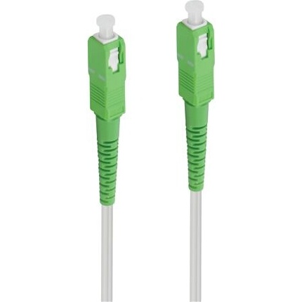Câbles réseau Accsup CABLE FIBRE OPTIQUE POUR BOX INTERNET (BOUYGUES / SFR / ORANGE) 5M BLANC