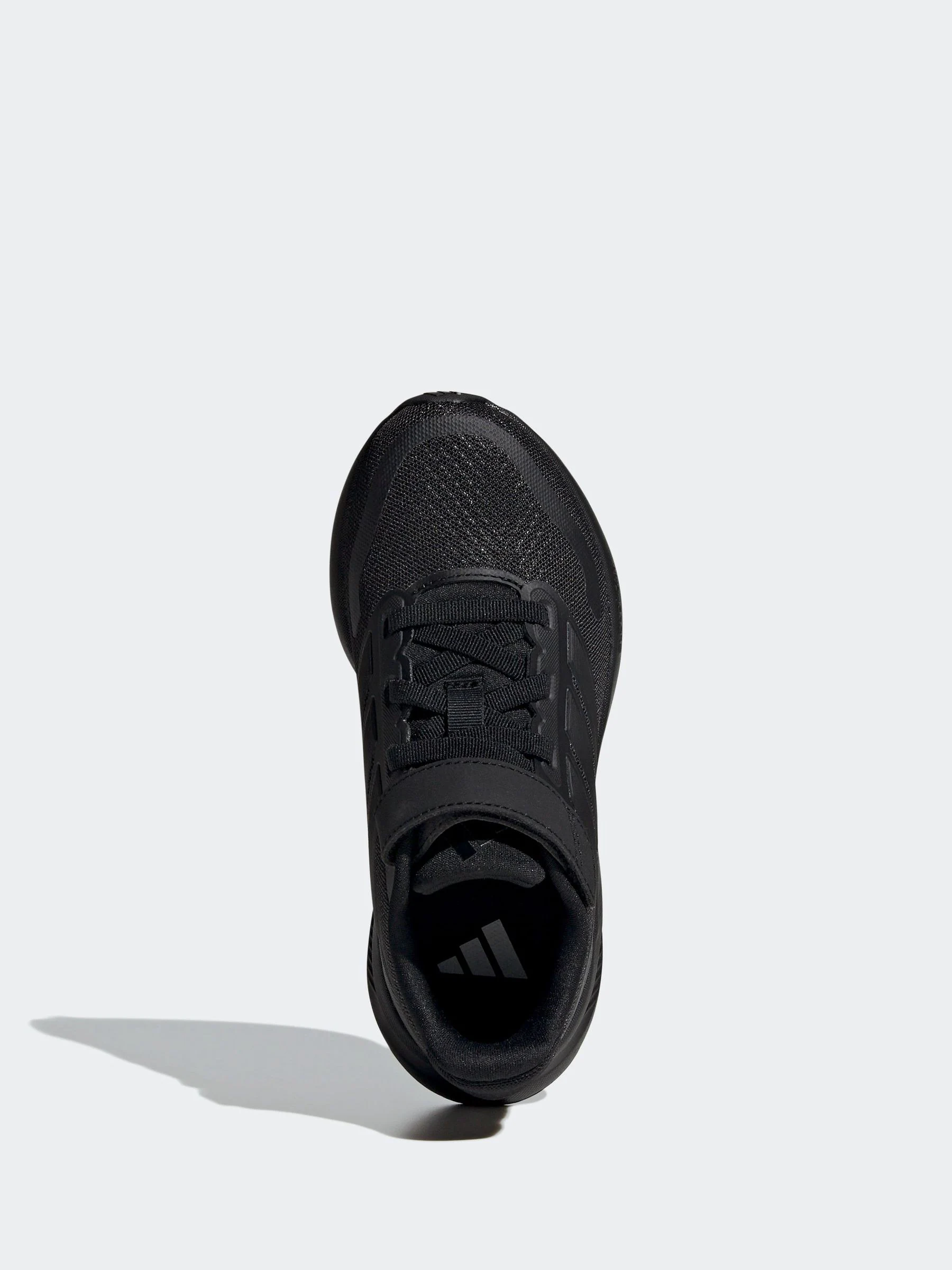 Zwart - adidas Runfalcon 5 kindersneakers met elastische veters