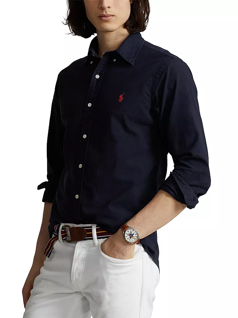POLO RALPH LAUREN Hemd Custom Fit dunkelblau