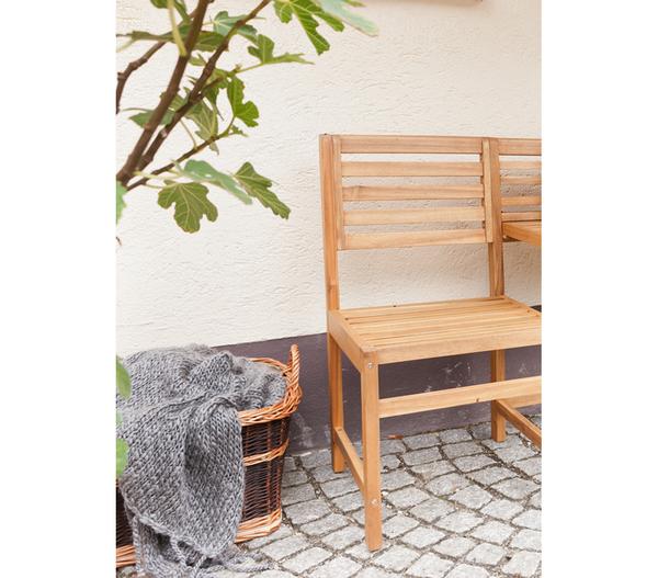 Dehner Weiden-Kaminkorb mit Jute
