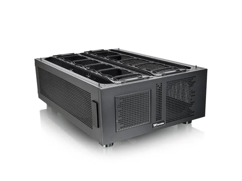 Thermaltake Core P200, PC, SPCC, Sort, 120,140,200 mm, Thermaltake W200, 475 mm