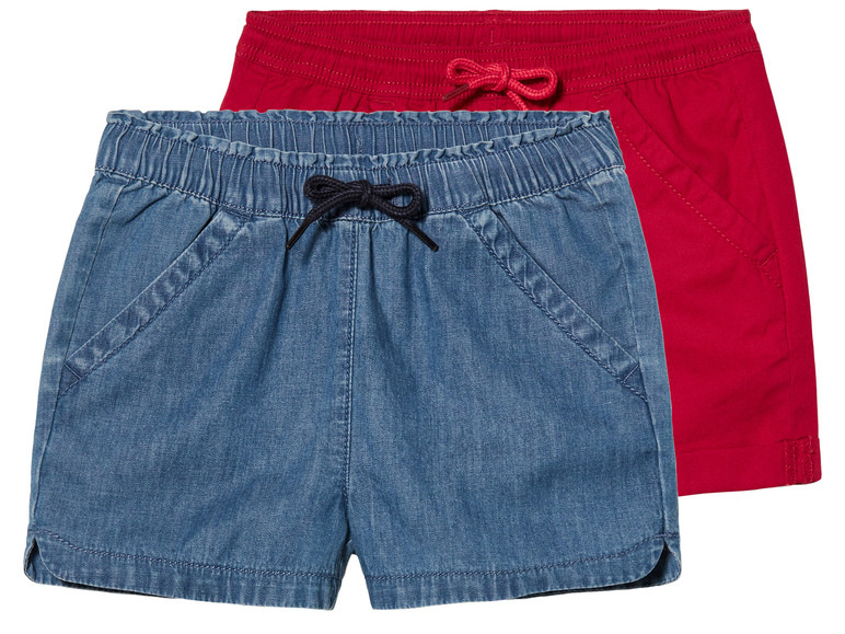 2 meisjes shorts