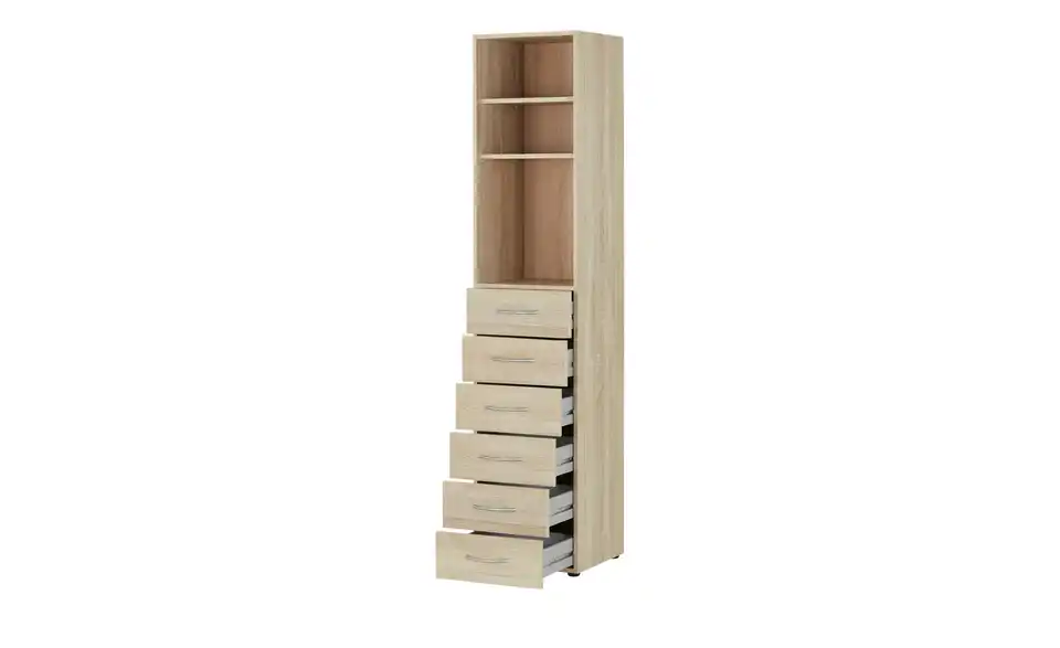 Regal Multischrank-System 40 cm Eiche sägerau (Nachbildung)