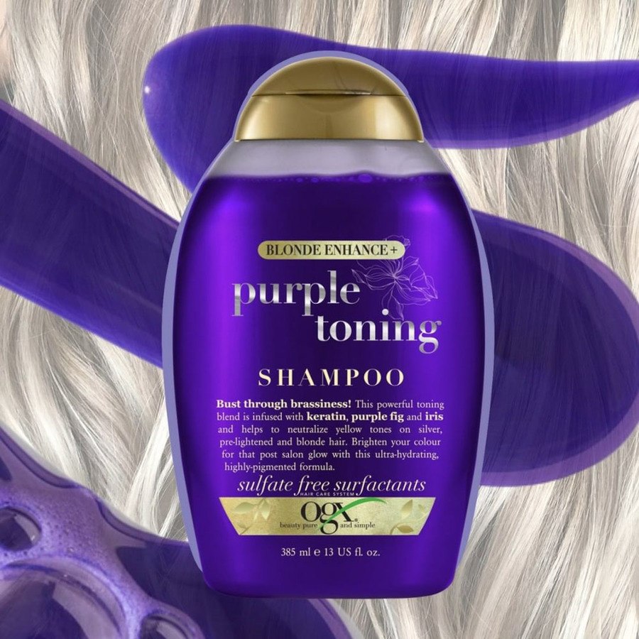 Ogx Purple Toning Shampoo 385ml