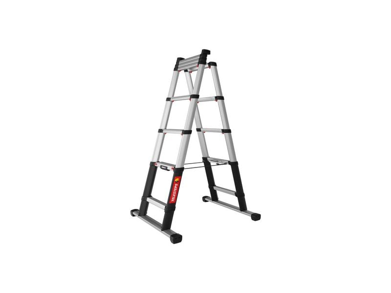 Telesteps Teleskopleiter Combi Line 3.0 m 7 Stufen Kombinierte Stehleiter