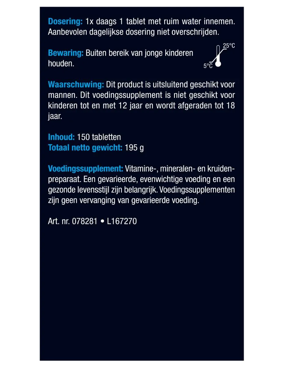 Testosteron mannen support