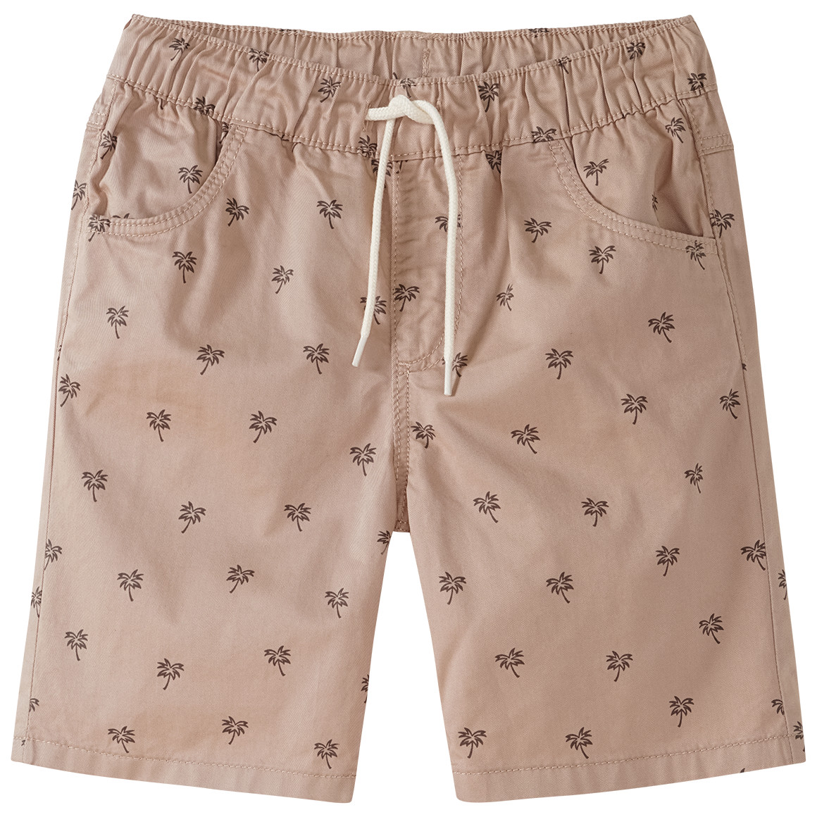 Famy Jungen Shorts mit Tunnelzug beige