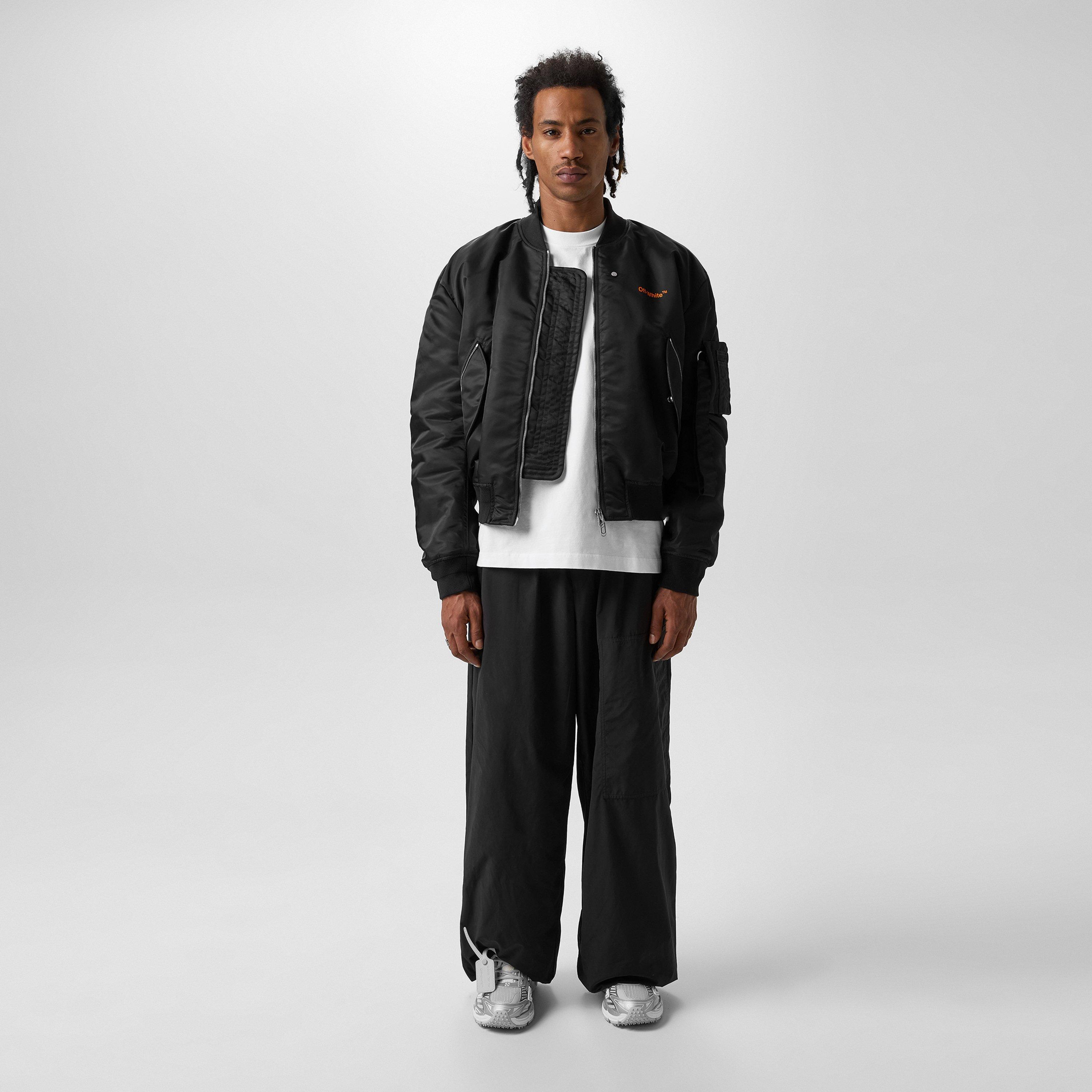 Off White Wide Leg Trousers
