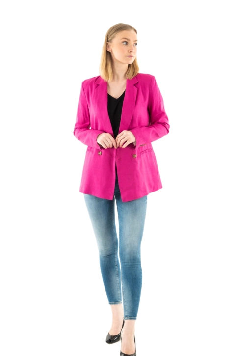 Blousons et vestes la petite etoile vivano fushia