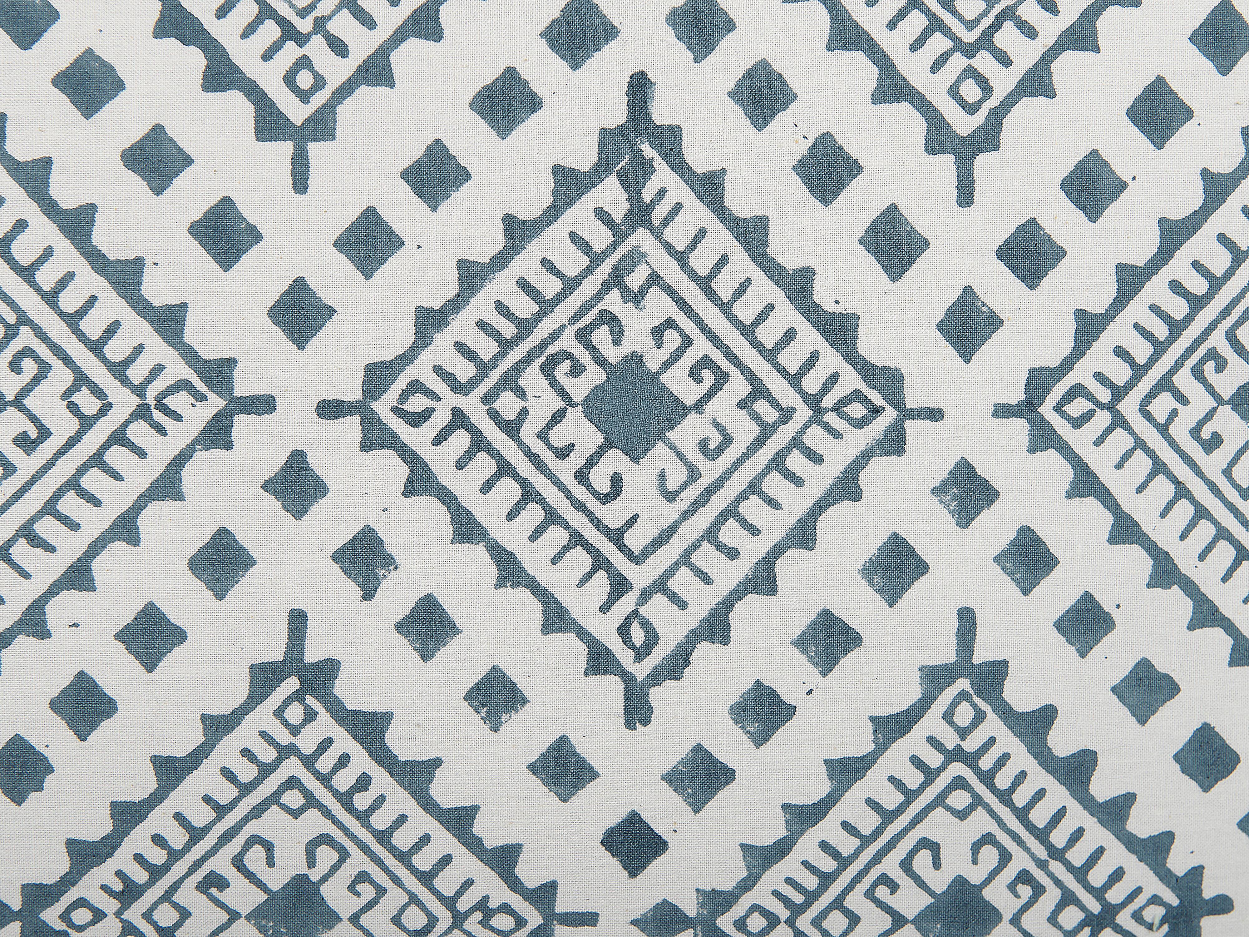 Sierkussen CORDATA Katoen 45 x 45 cm Blauw oosters patroon