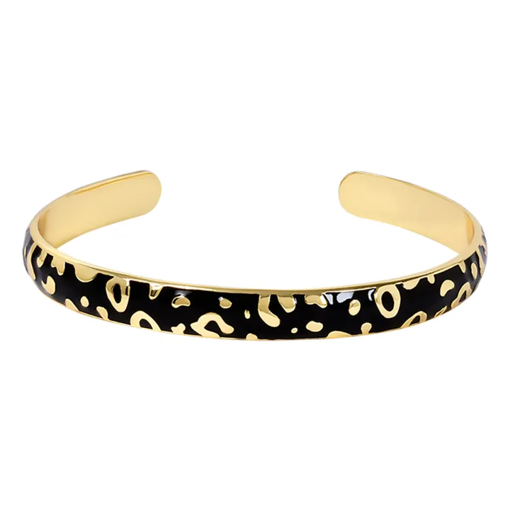 Bangle Up Jonc Ajustable Tina | Noir