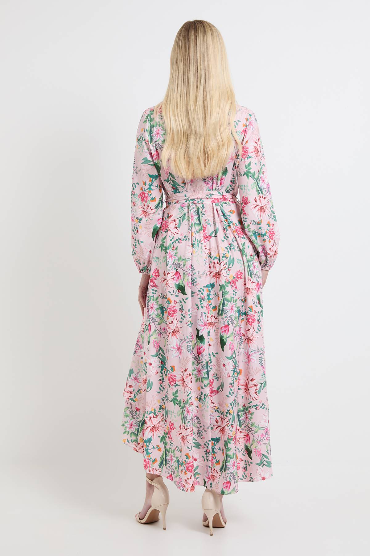 Wallis Robe Chemise Midi Boutonnée À Imprimé Fleuri Petite