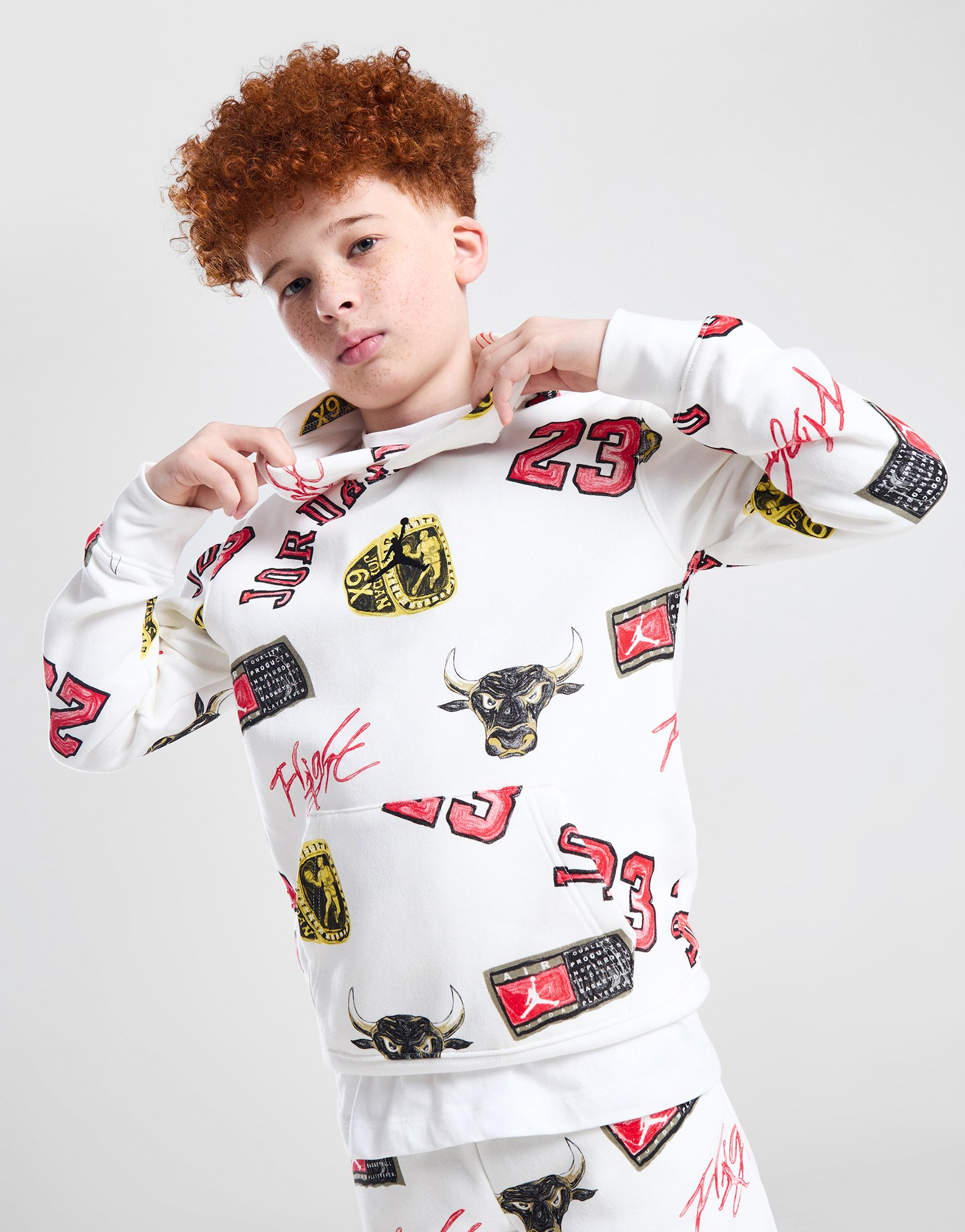 Jordan Sweat à Capuche Imprimé Junior