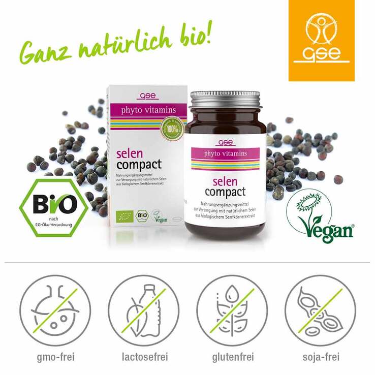 Selen Compact Bio Tabletten, 60 St