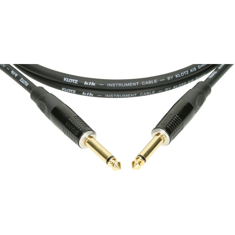 Klotz KIKKG9.0PPSW instrumentkabel 6.35mm jack mono recht - recht 9m