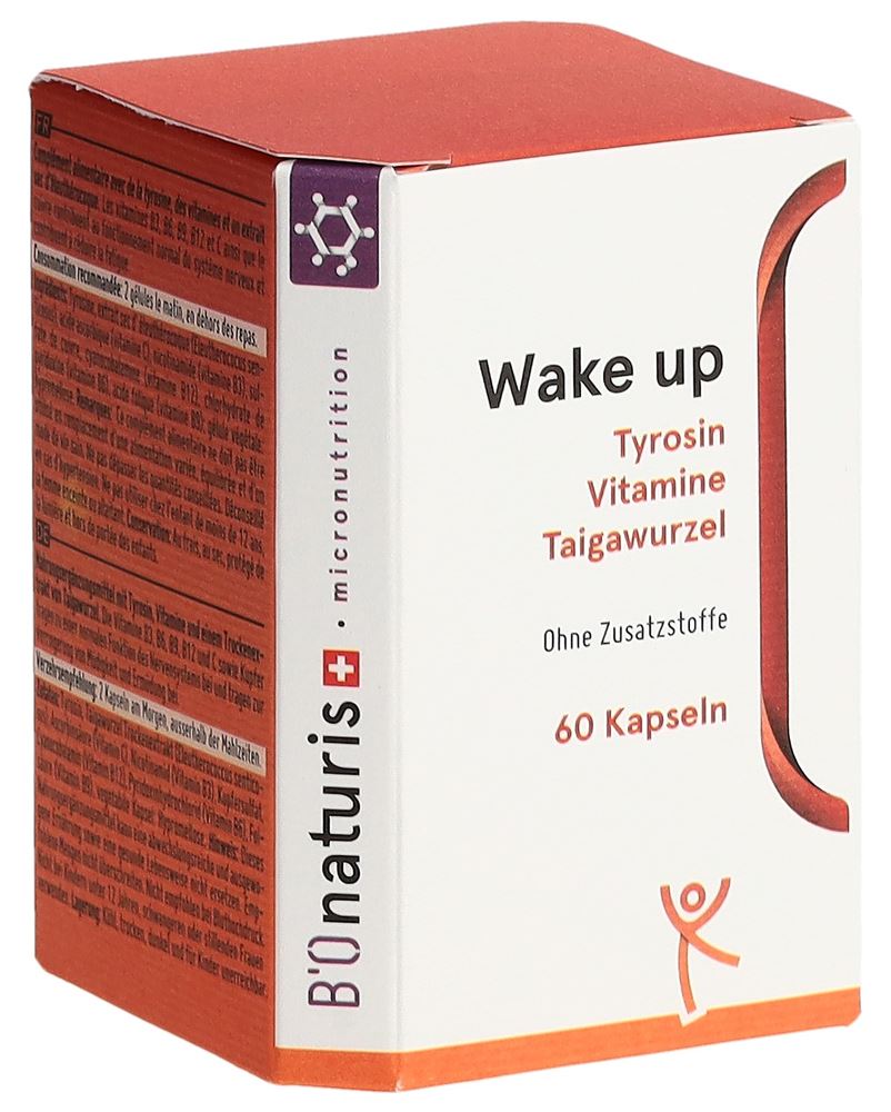 BIONATURIS Wake up<br>60 Stück, Flasche, Kapsel
