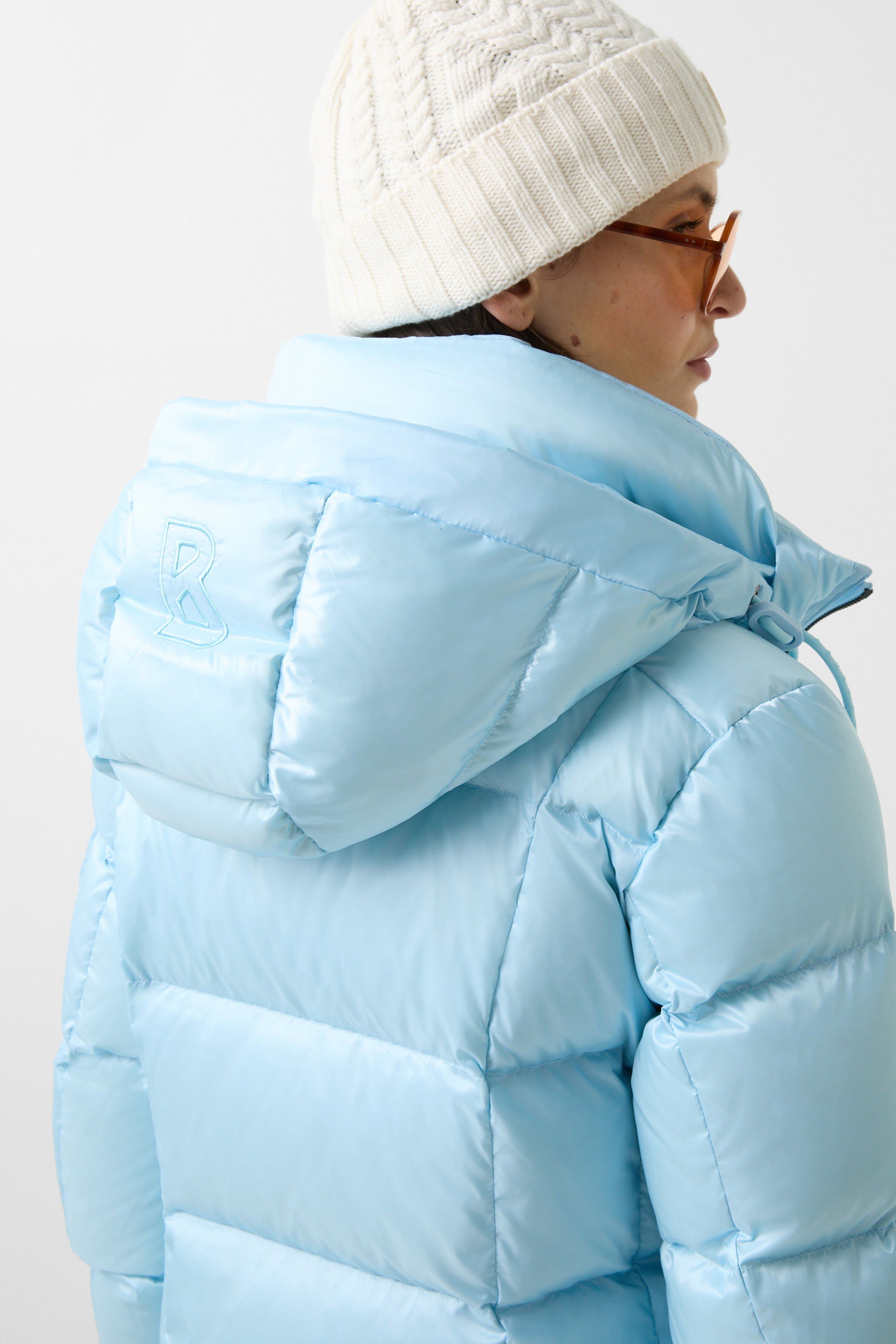 Feline Down Jacket Dame 319/Iced Water
