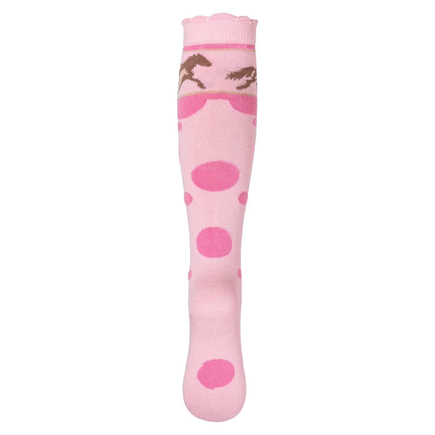 Cotton Prime® Kinder Kniestrümpfe 6 Paar, mit Pferde Motiven