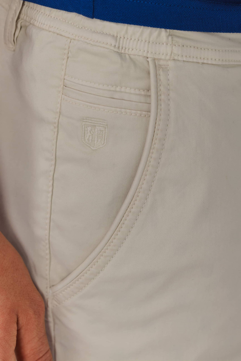 State of Art ecru heren korte broek