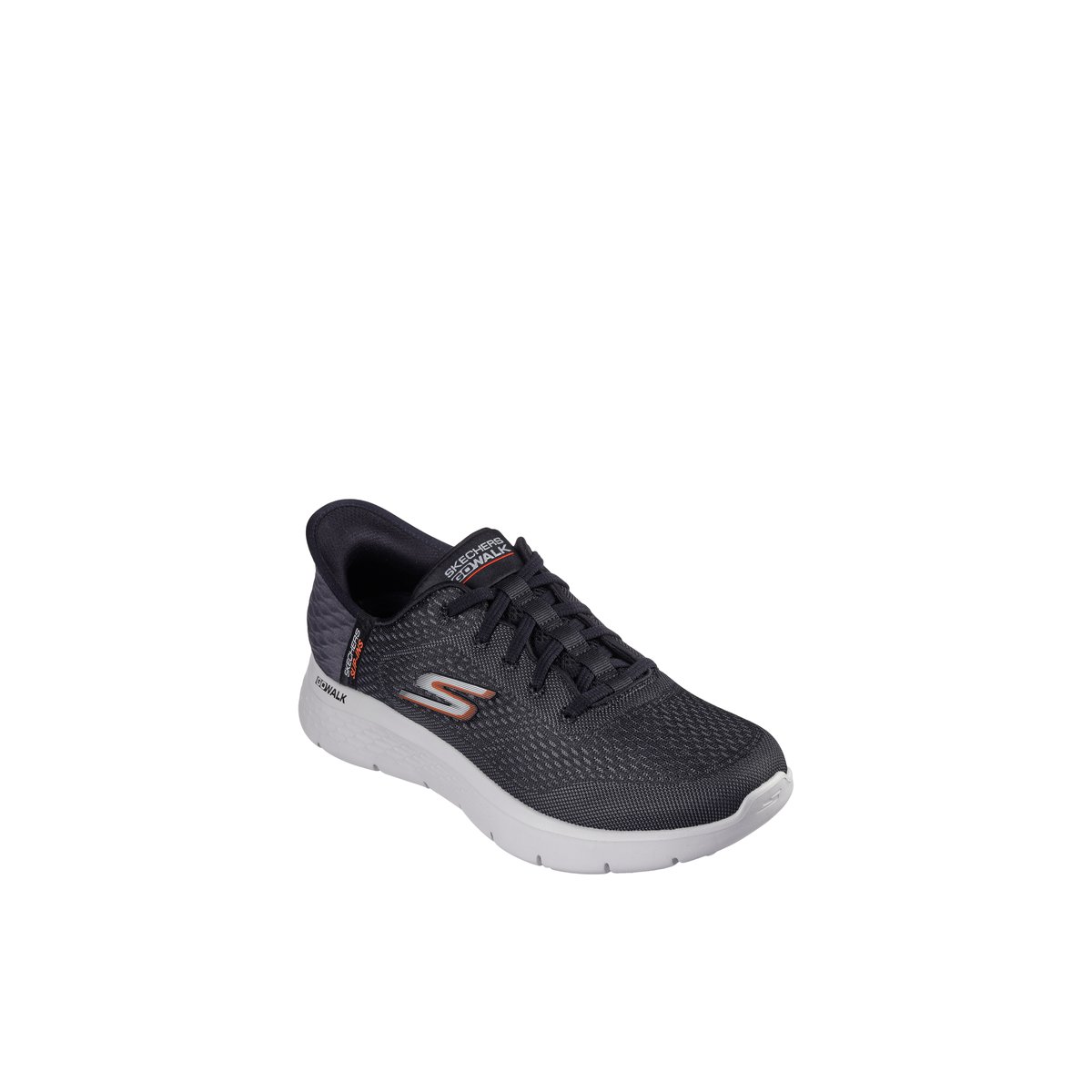 2X les points-Gw_flex_slip-Baskets - Talon plat - Noir/Blanc