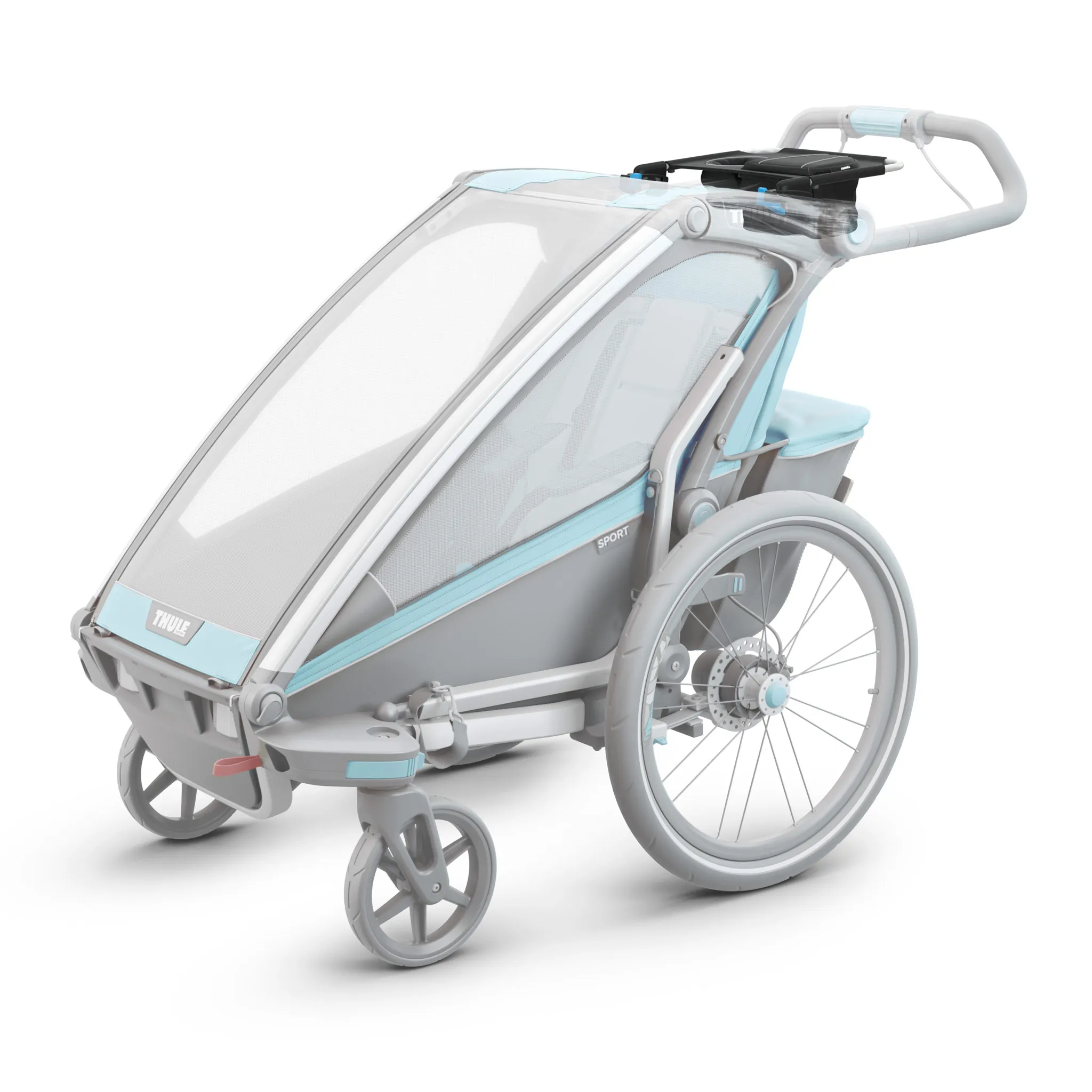 Thule Module de Rangement Thule pour Thule Urban Glide  Sport 1  Cross  Lite
