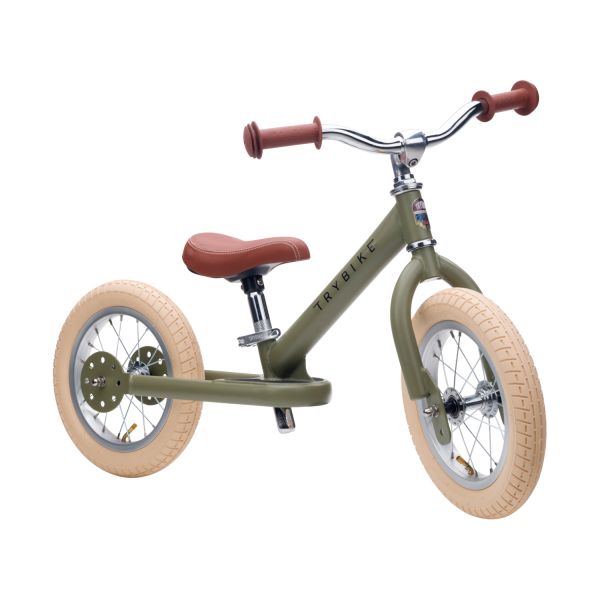 Trybike Steel Vintage Loopfiets - Red Matt