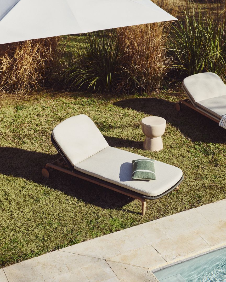 Kave Home   Alipa Outdoor Ligstoel