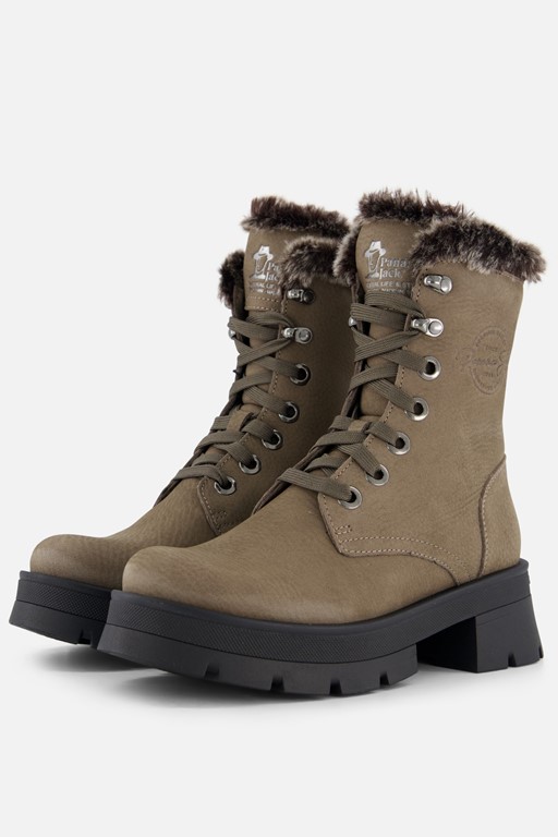 Panama Jack Clare B2 Veterboots grijs Nubuck