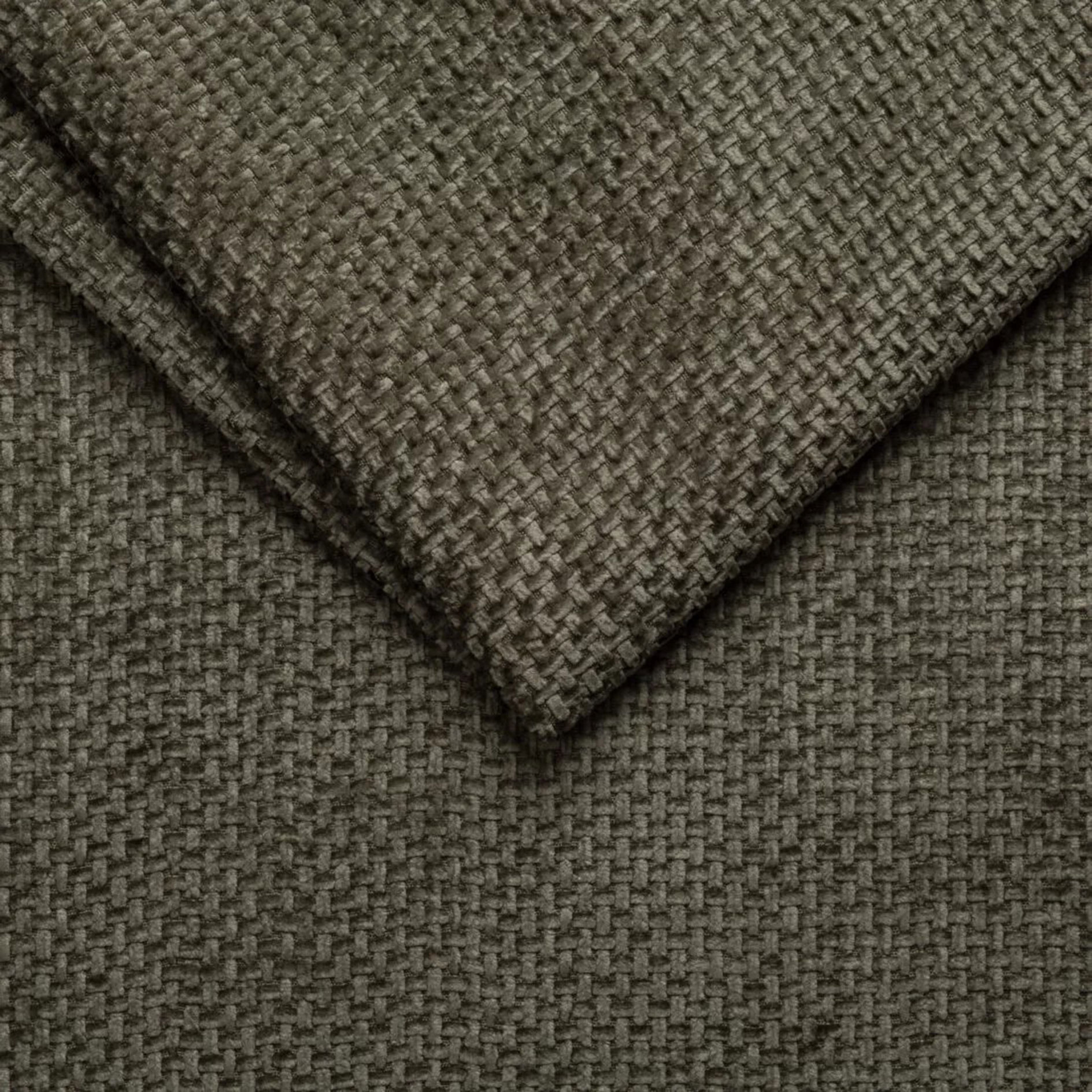 Big Sofa - olive - mit Staukasten und Liegefunktion - 245 cm