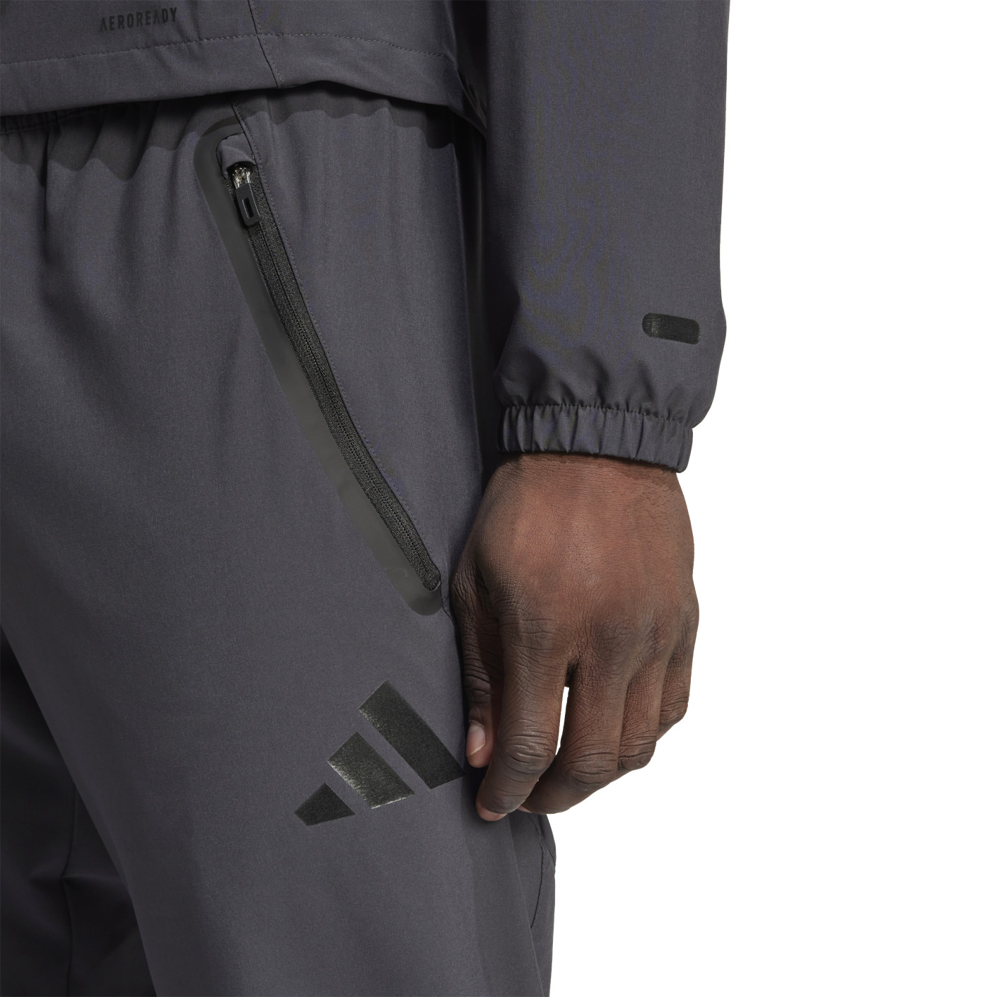 Adidas Arsenal Vis Tech Trainingsbroek 2024-2025 Donkergrijs