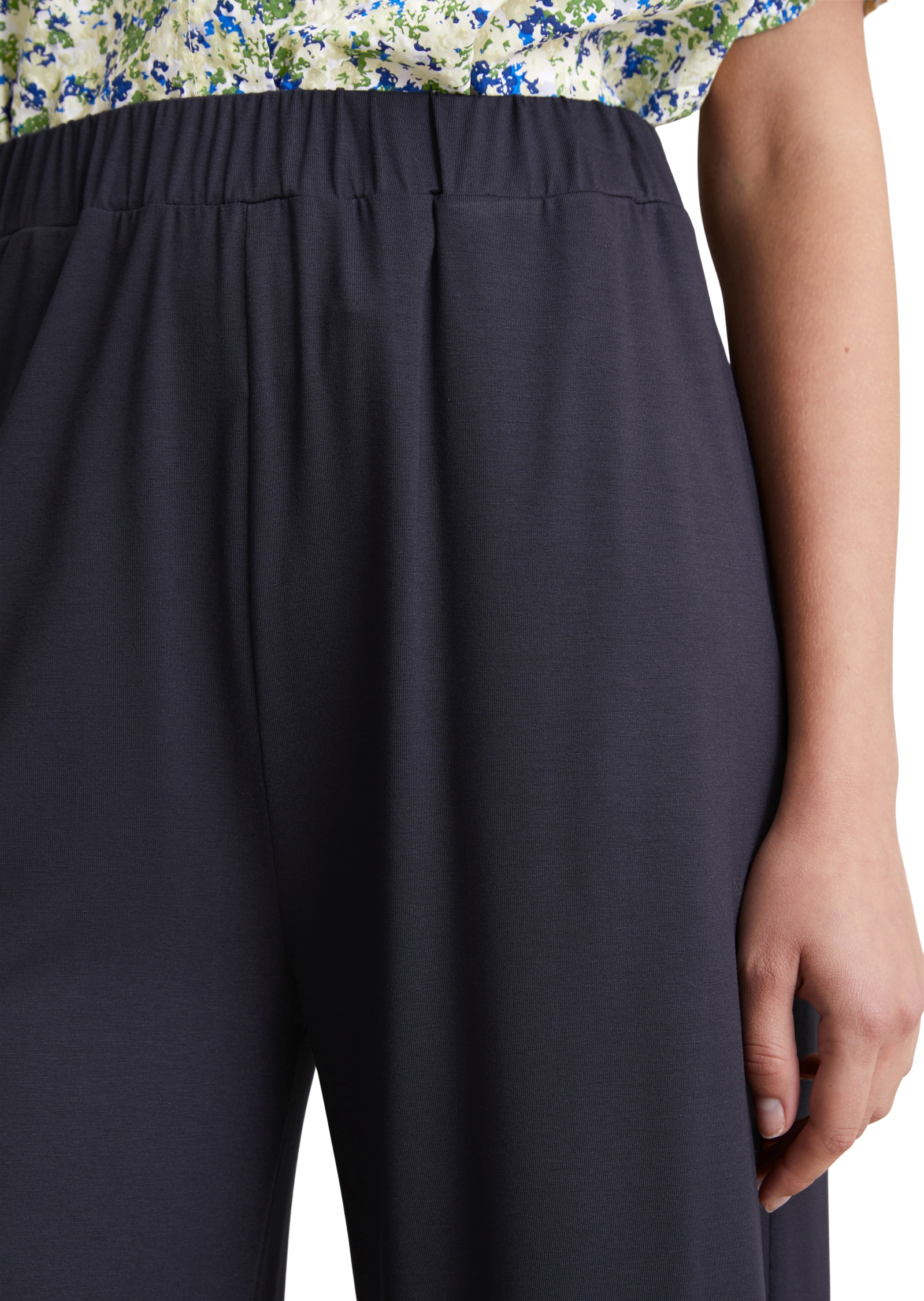 Marc O'Polo DENIM Culotte  elastischer Bund, weit