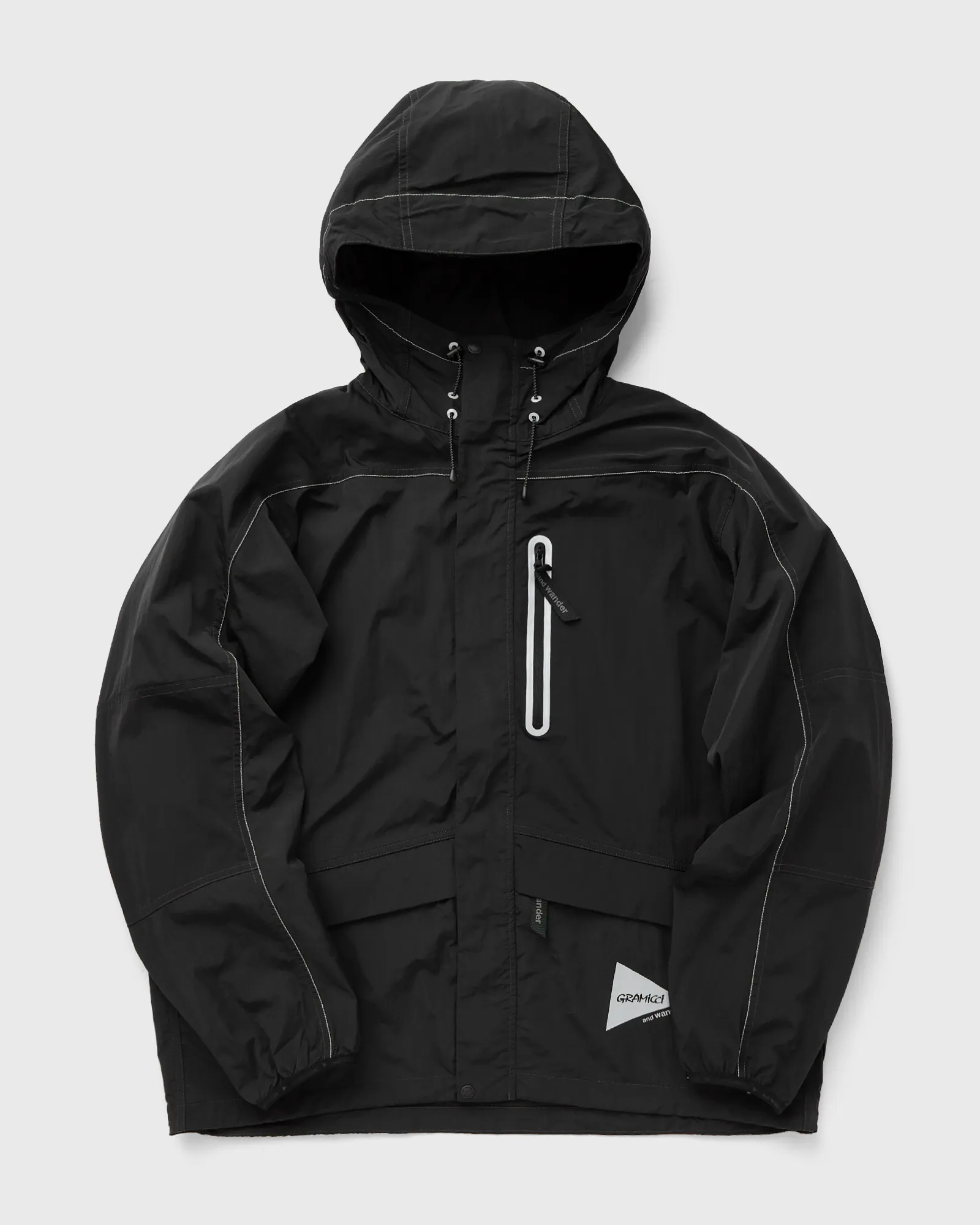 Gramicci x AND WANDER PATCHWORK WIND HOODIE