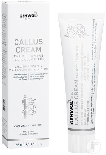 Gehwol Med Crème Contre Les Callosités Tube 75ml