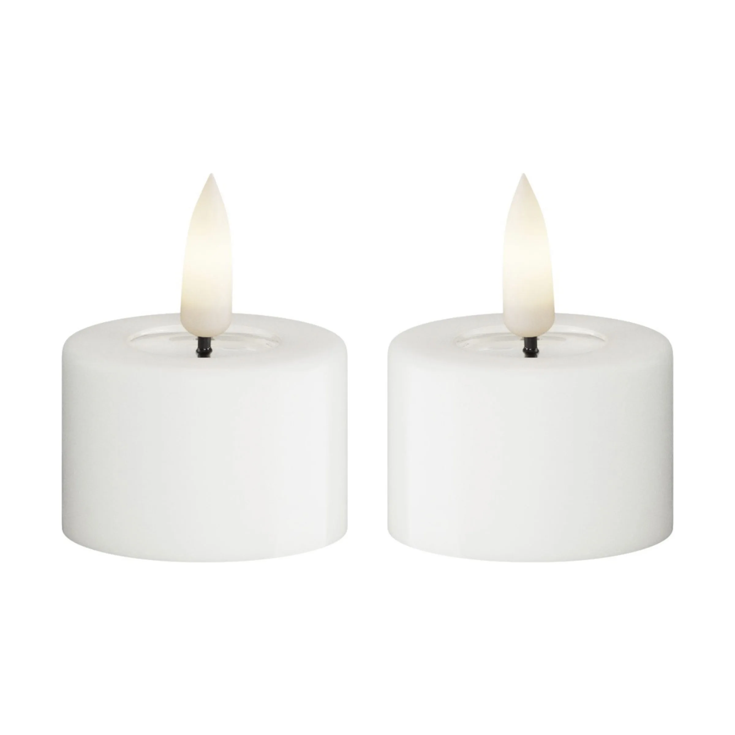 Deluxe Homeart Fyrfadslys - 2 stk