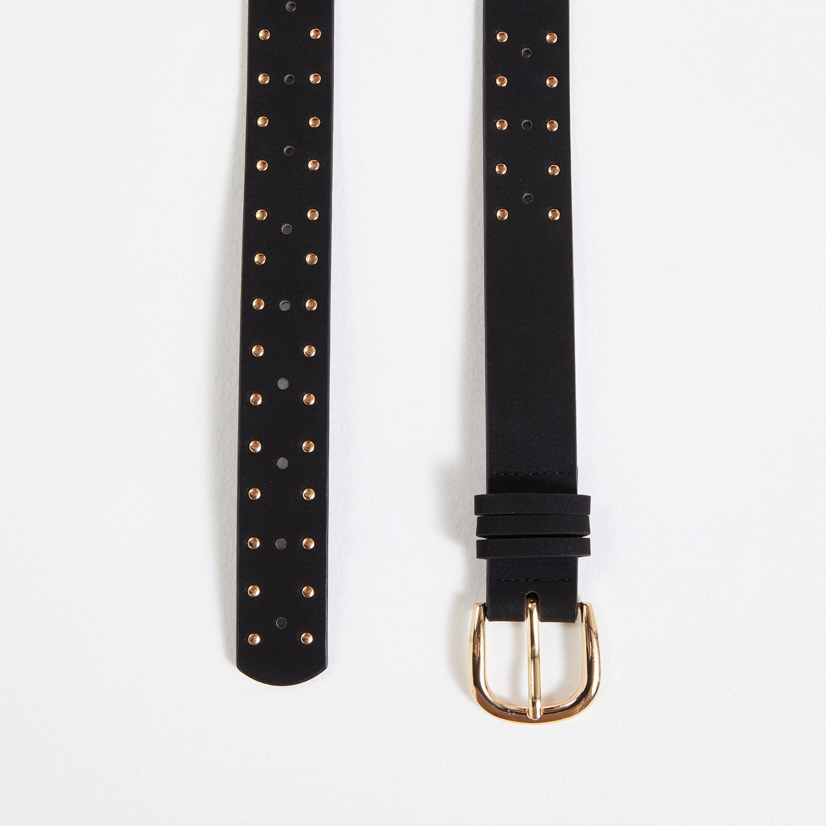 Ceinture cloutée femme - NOIR