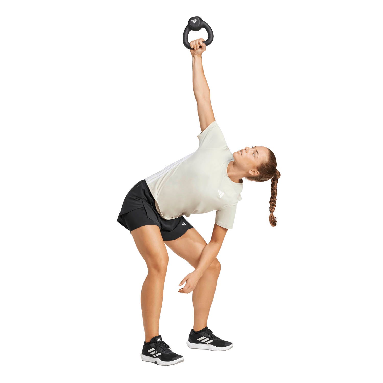 adidas  Train Essentials 3-Stripes Workout T-shirt Dames