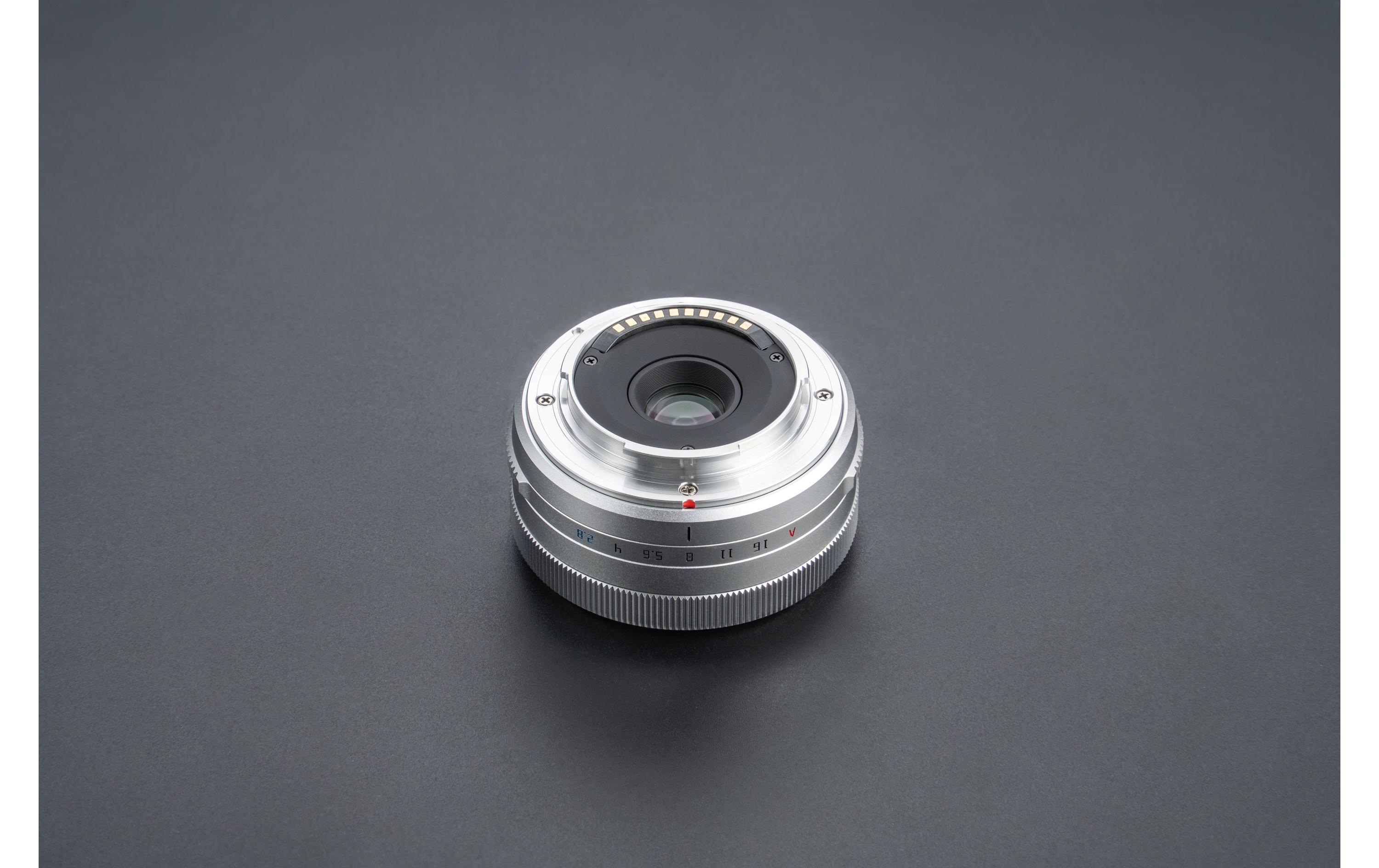Festbrennweite AF 27mm F/2.8 Silber – Fujifilm X-Mount<br>Vielseitiges Allzweckobjektiv für den täglichen Gebrauch mit Autofokus