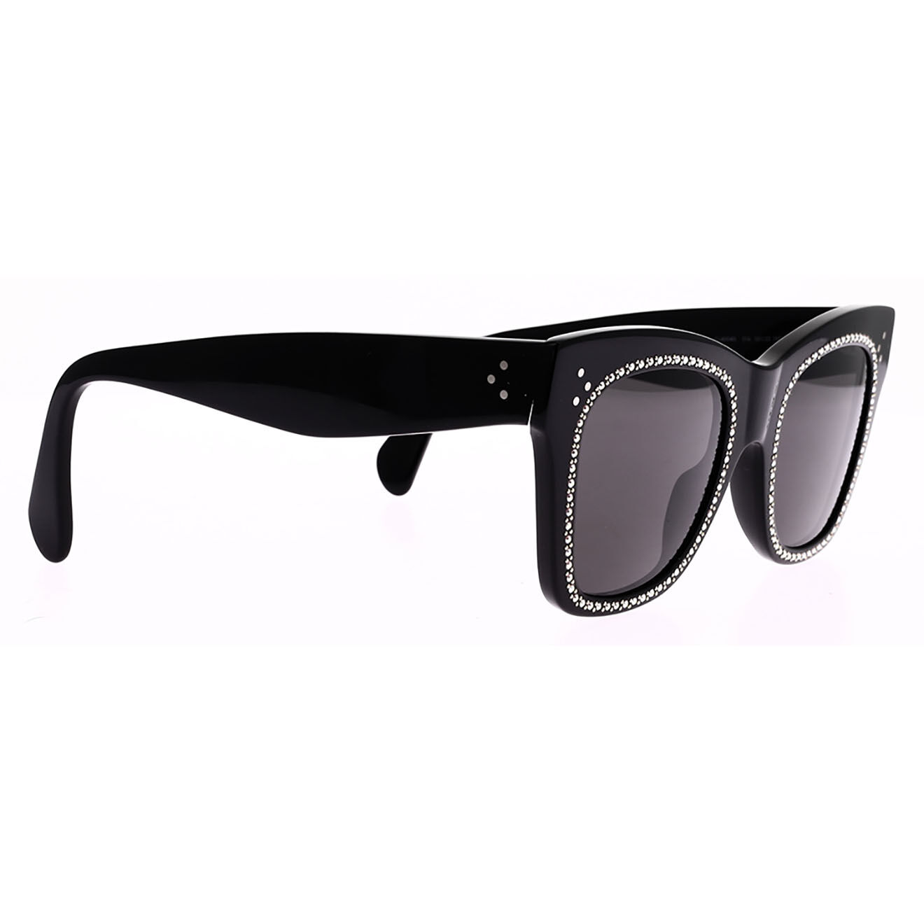 Celine Lunettes de soleil à Strass noires - Neuf sans étiquette