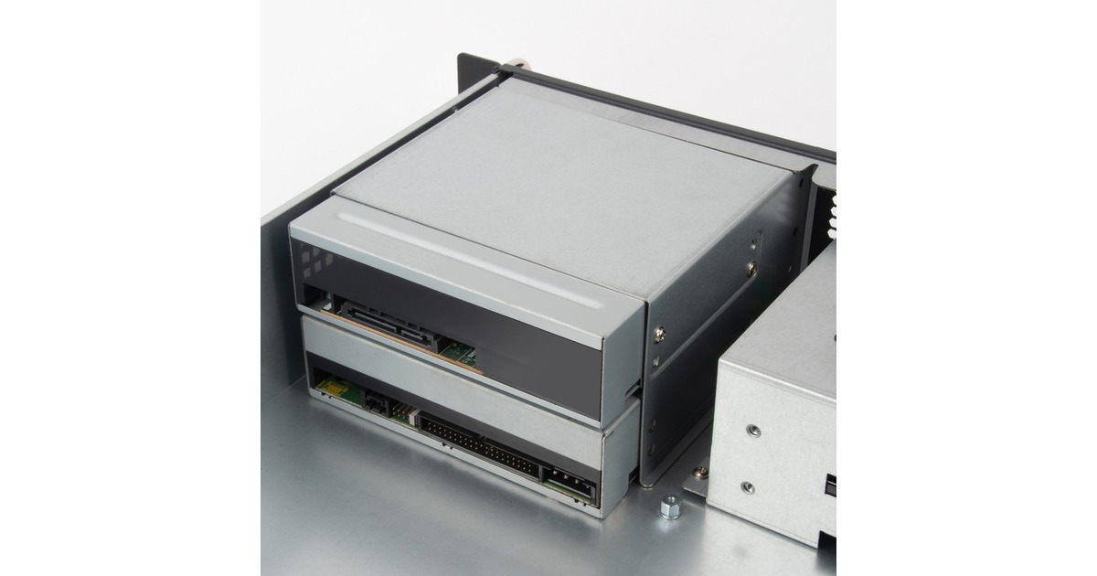 SilverStoneSST-RM23-502-MINI rack behuizing  (Zwart)