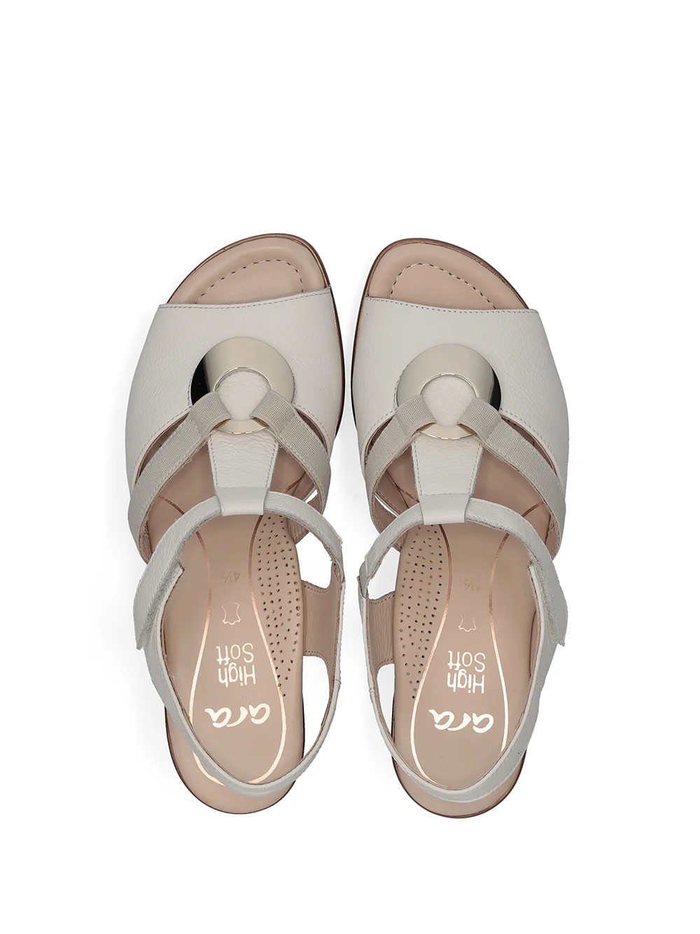 Sandalette Lugano cream