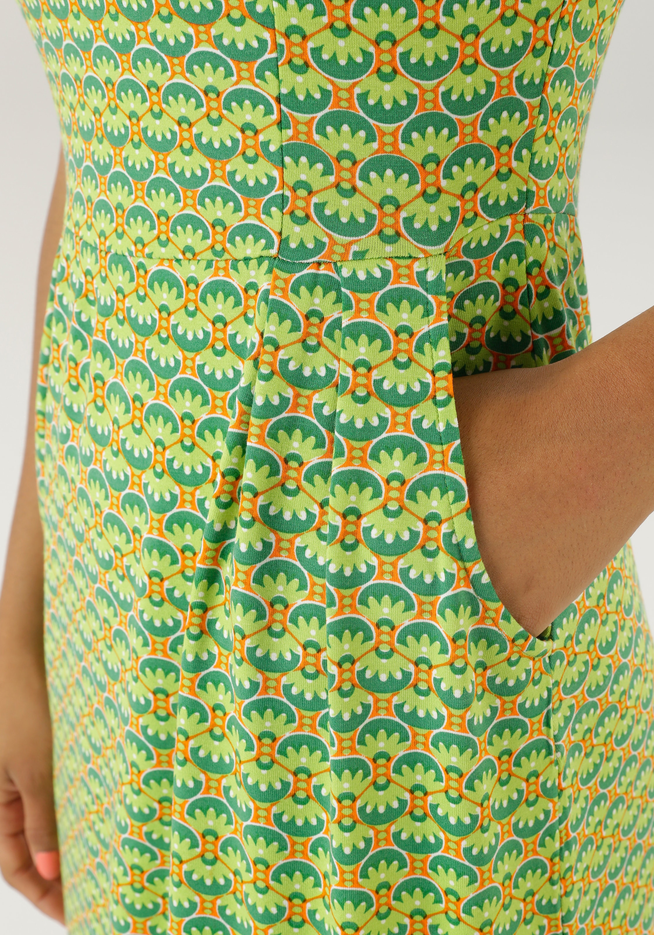 Aniston SELECTED Sommerkleid Eingrifftaschen mit zwei Eingriffstaschen